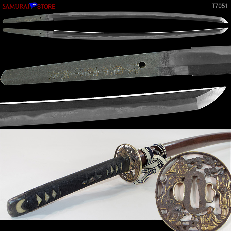 冷暖房/空調 ストーブ T7051 Katana Sword TOSHINAGA - Antique w/ NBTHK certificate 