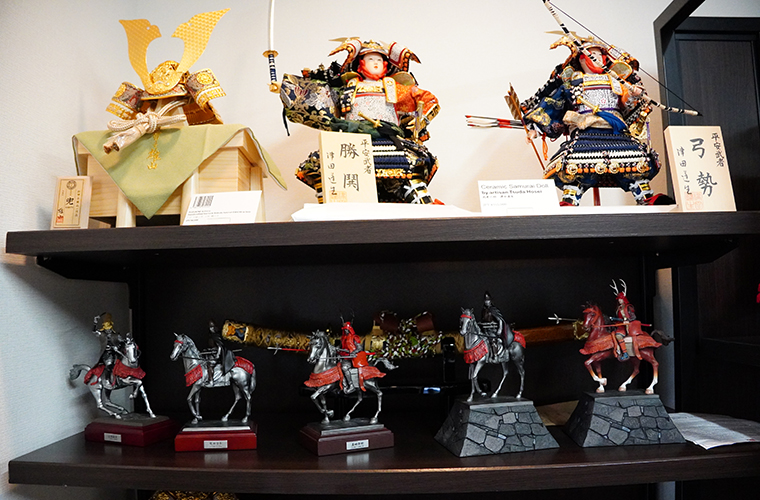 Samurai helmets